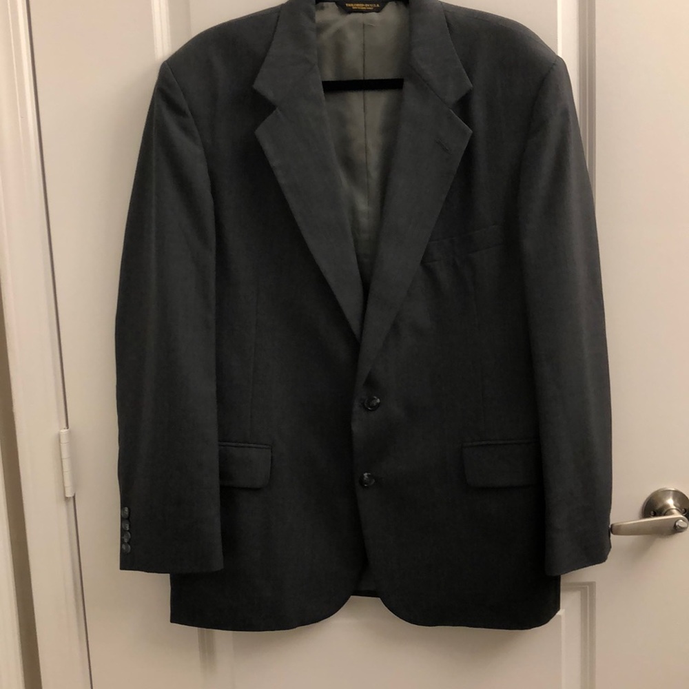 Smoky gray sport coat 42R